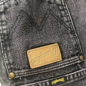 Vintage Wrangler Shorts - black/purple - 14” waist